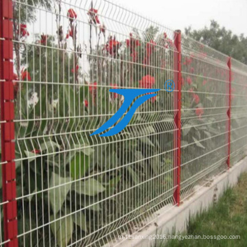 High Quality PVC Coated Triangle Bending Fence (ISO9001 factory)